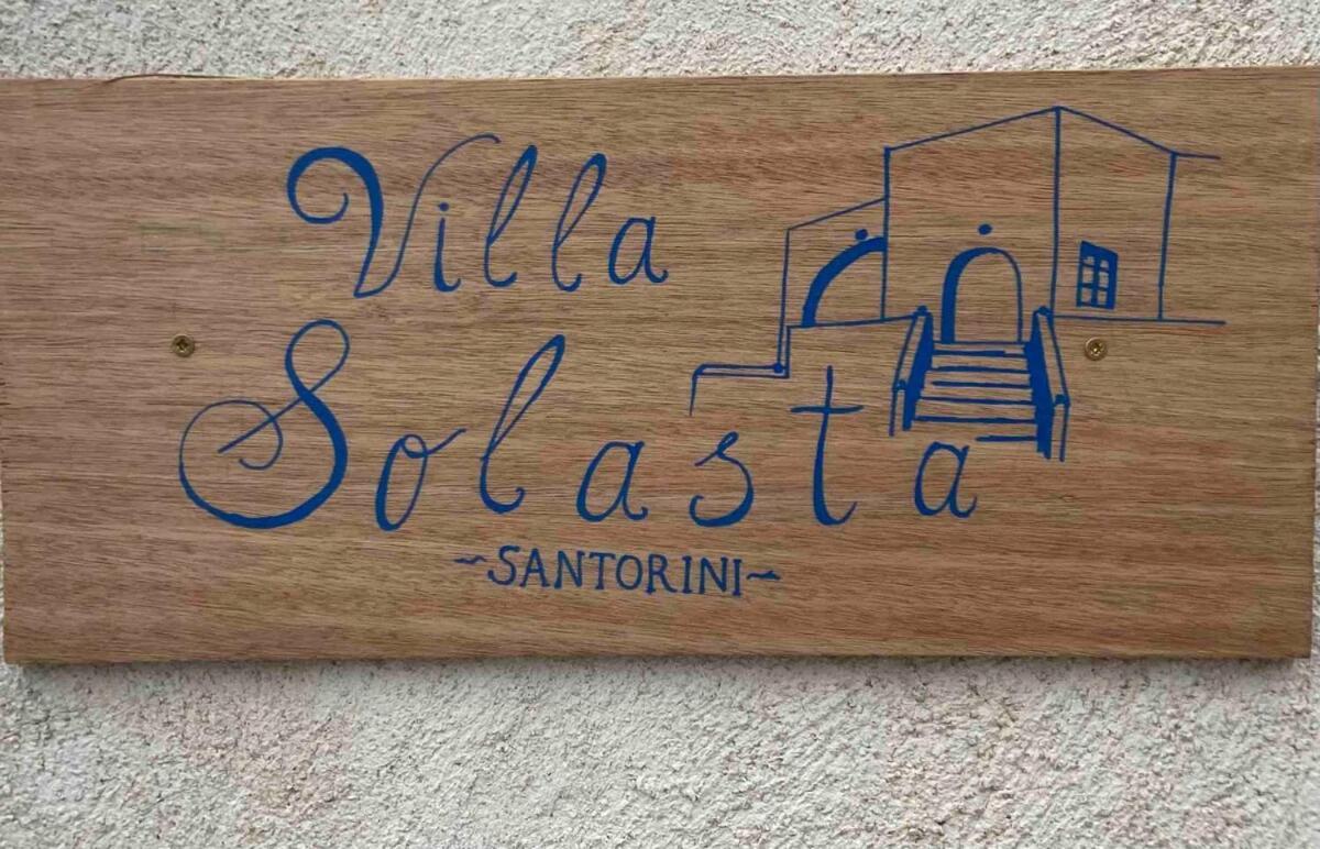 Villa Solasta #1 With Jacuzzi In Santorini Akrotírion Exteriör bild